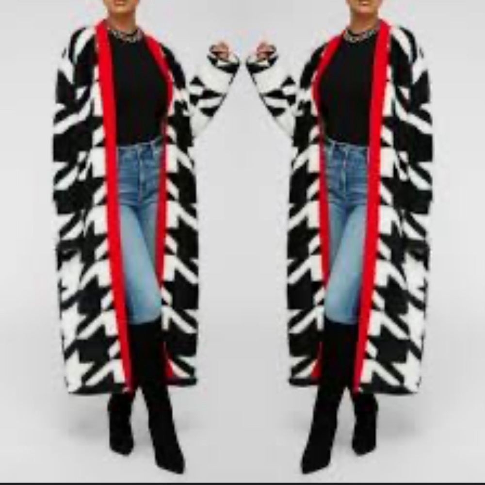Long thick/heavy cardigan sweater. Fashion nova size Large